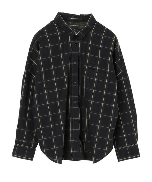 AMERICAN HOLIC（アメリカンホリック）の「New 2WAY衿取り外しドルマンシャツ＊（シャツ/ブラウス・レディース・ネイビー/オフホワイト/その他5/ベージュ系その他4/レッド系その他7・M/L）」の17枚目の写真