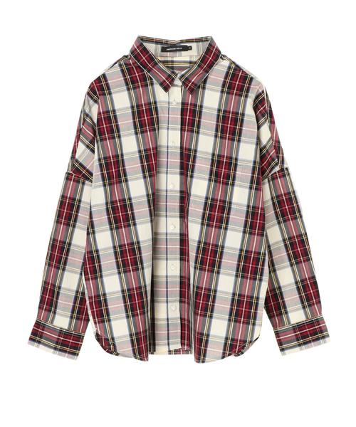 AMERICAN HOLIC（アメリカンホリック）の「New 2WAY衿取り外しドルマンシャツ＊（シャツ/ブラウス・レディース・ネイビー/オフホワイト/その他5/ベージュ系その他4/レッド系その他7・M/L）」の15枚目の写真