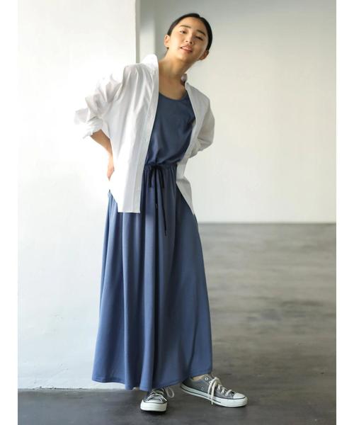 AMERICAN HOLIC（アメリカンホリック）の「New 2WAY衿取り外しドルマンシャツ＊（シャツ/ブラウス・レディース・ネイビー/オフホワイト/その他5/ベージュ系その他4/レッド系その他7・M/L）」の14枚目の写真