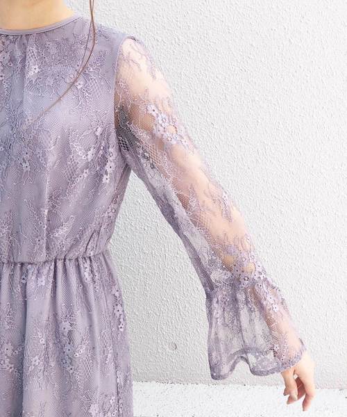 kaene（カエン）の「ペプラムスリーブワンピース（ドレス）」 - WEAR