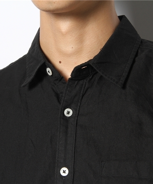 WEGO（ウィゴー）の「WEGO/ガーメントダイオックスシャツ（シャツ/ブラウス・メンズ・ホワイト/ブラック/ロイヤルブルー/ワイン・LARGE/MEDIUM）」の20枚目の写真