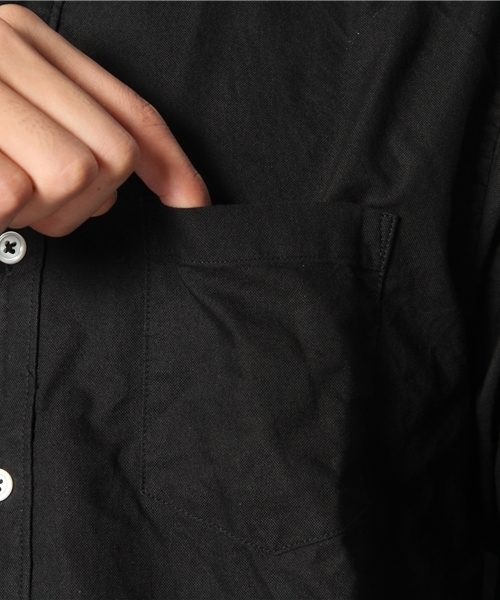 WEGO（ウィゴー）の「WEGO/ガーメントダイオックスシャツ（シャツ/ブラウス・メンズ・ホワイト/ブラック/ロイヤルブルー/ワイン・LARGE/MEDIUM）」の13枚目の写真