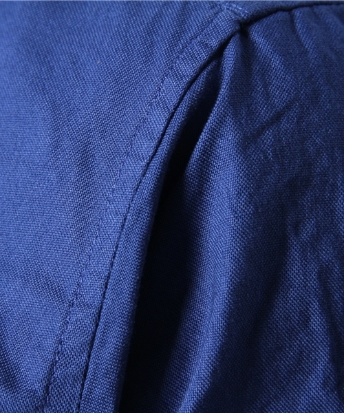 WEGO（ウィゴー）の「WEGO/ガーメントダイオックスシャツ（シャツ/ブラウス・メンズ・ホワイト/ブラック/ロイヤルブルー/ワイン・LARGE/MEDIUM）」の5枚目の写真