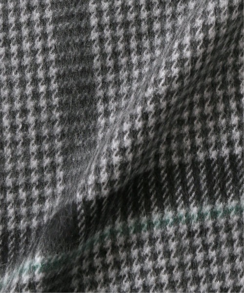 Begg & Co（ベグアンドコー）の「【BEGG＆CO / ベグアンドコー】 別注 ハウンドトゥースマフラー（マフラー・メンズ・チャコールグレー/ネイビー/ブラウン・FREE）」の5枚目の写真