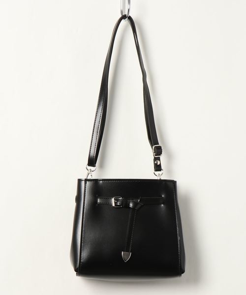 KOBE LETTUCE（コウベレタス）の「ベルトデザインショルダーバッグ（ショルダーバッグ・レディース・アイボリー/キャメル/ブラック・FREE）」の15枚目の写真