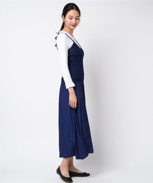 新品 babaco ババコ“FINE COTTON”リブキャミドレス 新品 babaco ババコ“FINE COTTON”リブキャミドレス - メルカリ