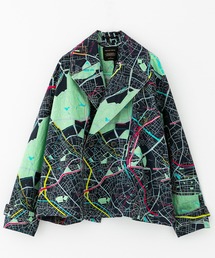 UNITED TOKYO | SHIBUYA　MAP　BL/シブヤマップブルゾン/ビックシルエット(ブルゾン)