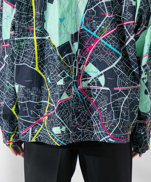 UNITED TOKYO（ユナイテッドトウキョウ）の「SHIBUYA　MAP　BL/シブヤマップブルゾン（ブルゾン・メンズ・ネイビー・1/2/3）」の6枚目の写真