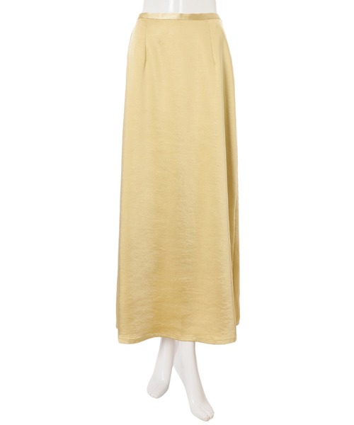 fifth(フィフス)の「サテンマキシスカート(スカート・レディース・カーキ/イエロー・MEDIUM/SMALL)」の8枚目の写真