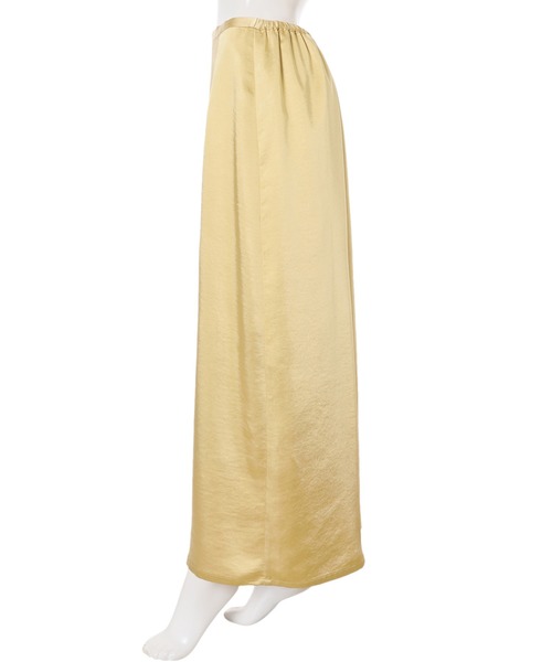 fifth(フィフス)の「サテンマキシスカート(スカート・レディース・カーキ/イエロー・MEDIUM/SMALL)」の9枚目の写真