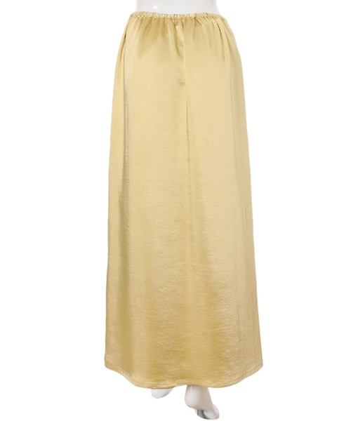 fifth(フィフス)の「サテンマキシスカート(スカート・レディース・カーキ/イエロー・MEDIUM/SMALL)」の10枚目の写真