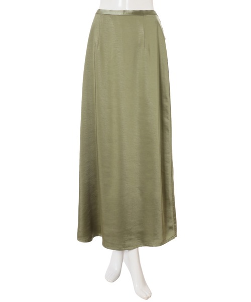 fifth(フィフス)の「サテンマキシスカート(スカート・レディース・カーキ/イエロー・MEDIUM/SMALL)」の14枚目の写真