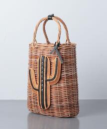 希少✨ LUDLOW ラドロー カゴバッグ バスケット リボンモチーフ LUDLOW / ラドロー ビッグ リボン かご バスケット トートバッグ