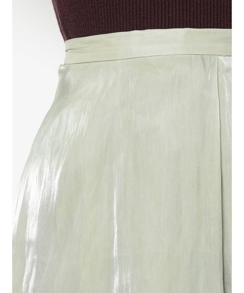 dazzlin（ダズリン）の「レイヤードグロスフレアスカート（スカート・レディース・グレー/グリーン/アイボリー・SMALL/MEDIUM）」の17枚目の写真