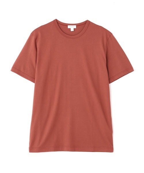 SUNSPEL(サンスペル)の「SUNSPEL / MEN’S?Q82 PLAIN SHORT SLEEVE CREW(Tシャツ/カットソー・メンズ・ライトブルー/レンガ/グリーン・MEDIUM/LARGE/X-LARGE/SMALL)」の3枚目の写真