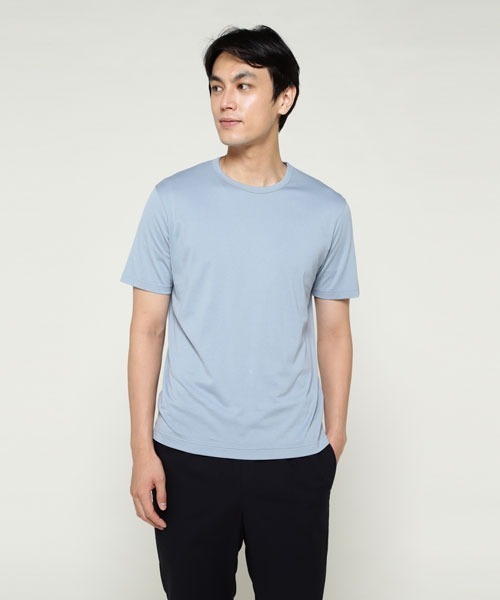【新品】SUNSPEL サンスペル スウェット 半袖 M ハーフジップループバックスウェットシャツ （Grey Melange