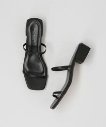 BEAUTY&YOUTH UNITED ARROWS | BY フェイクレザー2ラインサンダル ◆(サンダル)