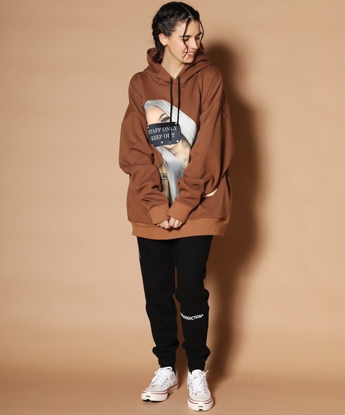 GALLIS ADDICTION（ガリスアディクション）の「GA フォトガールパーカー（パーカー・メンズ・ホワイト/ブラック/ブラウン/イエロー・M/L）」の20枚目の写真