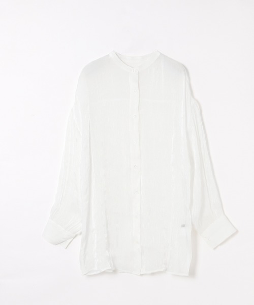 Heather（ヘザー）の「２ＷＡＹサテンシャツ 896362（シャツ/ブラウス・レディース・ホワイト/ベージュ/ブルー/ピンク・FREE）」の15枚目の写真