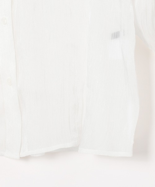 Heather（ヘザー）の「２ＷＡＹサテンシャツ 896362（シャツ/ブラウス・レディース・ホワイト/ベージュ/ブルー/ピンク・FREE）」の20枚目の写真