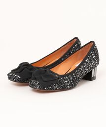 ランバン　ヒール LANVIN en Bleu 美品 ランバンオンブルー レザーパンプス