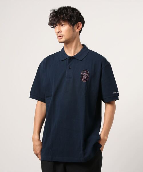RELAXED MULTI COLOR CRYSTAL STONE POLO M 【公式通販】