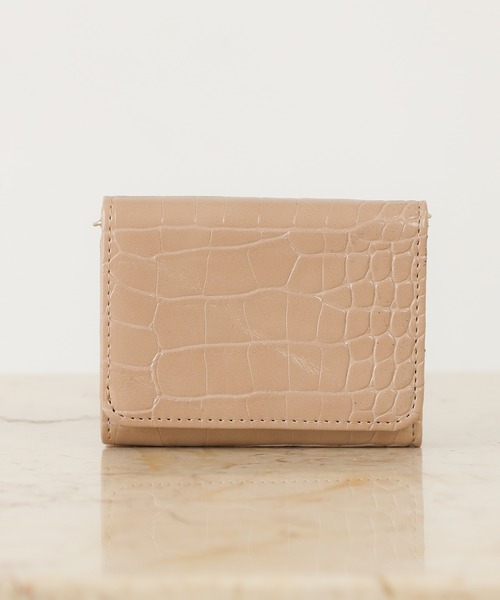 Chico（チコ）の「チェーン付きクロコミニウォレット（ショルダーバッグ・レディース・ブラック/ブラウン/ライトベージュ・FREE）」の11枚目の写真