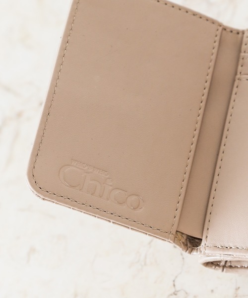 Chico（チコ）の「チェーン付きクロコミニウォレット（ショルダーバッグ・レディース・ブラック/ブラウン/ライトベージュ・FREE）」の6枚目の写真