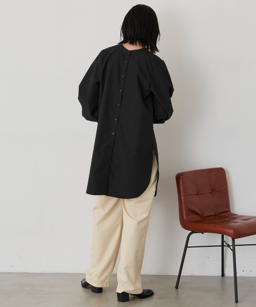 Aunt Marie's（アントマリーズ）の「2way袖ボリュームブラウス（シャツ/ブラウス・レディース・その他/ブルー/ホワイト/ライトグレー/ブラック・FREE）」の11枚目の写真