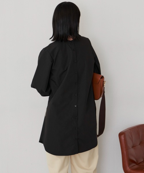 Aunt Marie's（アントマリーズ）の「2way袖ボリュームブラウス（シャツ/ブラウス・レディース・その他/ブルー/ホワイト/ライトグレー/ブラック・FREE）」の13枚目の写真