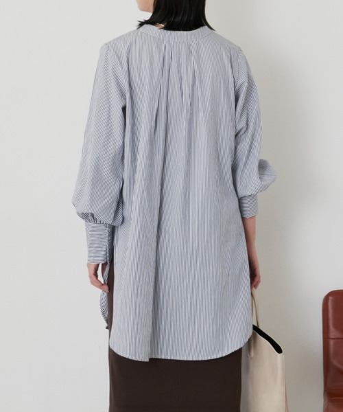 Aunt Marie's（アントマリーズ）の「2way袖ボリュームブラウス（シャツ/ブラウス・レディース・その他/ブルー/ホワイト/ライトグレー/ブラック・FREE）」の18枚目の写真