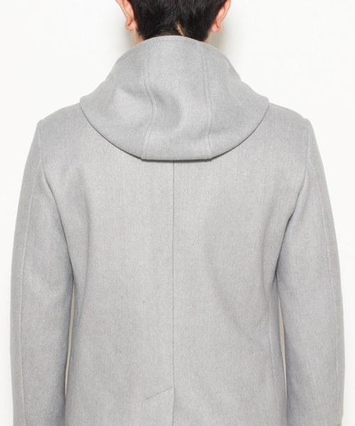 MEN'S MELROSE（メンズメルローズ）の「ジャージーメルトンフーデッドコート（その他アウター・メンズ・レッド/ブルー/キャメル/ネイビー/グレー・2/3/5/4）」の11枚目の写真