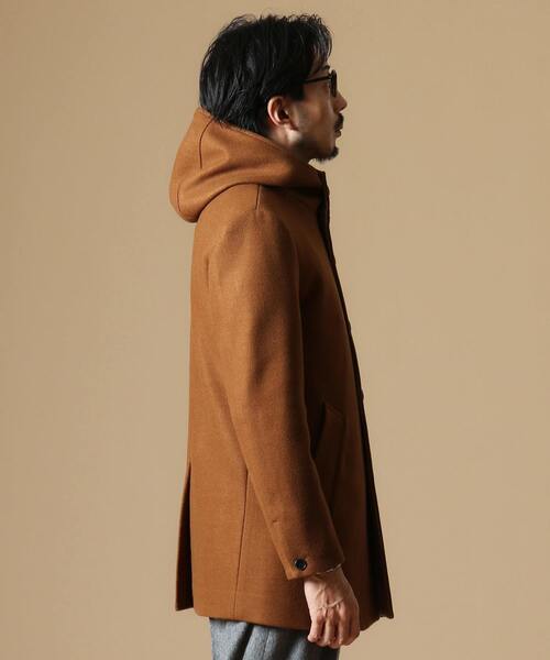 MEN'S MELROSE（メンズメルローズ）の「ジャージーメルトンフーデッドコート（その他アウター・メンズ・レッド/ブルー/キャメル/ネイビー/グレー・2/3/5/4）」の21枚目の写真