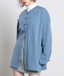 dispark | DISPARK/チャイナボタンジップスウェット(スウェット)