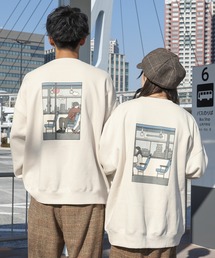 PairPair | カップルライフバックプリントスウェット(ユニセックス)(スウェット)