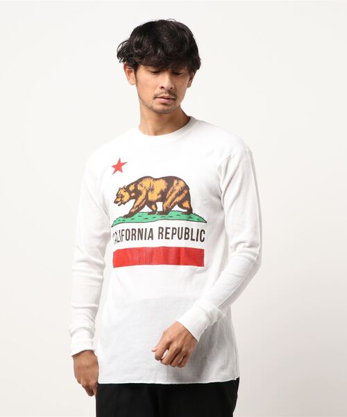 ARCHIVER（アーカイバ）の「【W】【it】【UT3】【PALMERCASH】ヴィンテージプリントサーマルカットソー（Tシャツ/カットソー・メンズ・ホワイト系その他/ブラック系その他/ホワイト系その他2/ホワイト系その他3/ブラック系その他2/ブラック系その他3・SMALL/MEDIUM）」の3枚目の写真