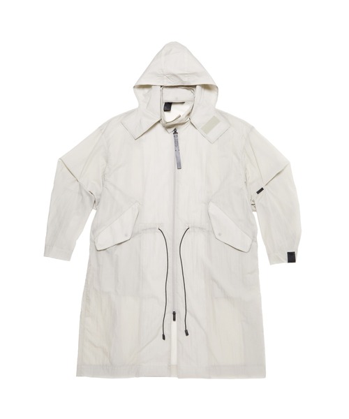 N.HOOLYWOOD（N.ハリウッド）の「SPRING2021 HOODED LONG COAT（モッズコート・メンズ・ブラック/カーキ/ライトグレー・38/36）」の2枚目の写真