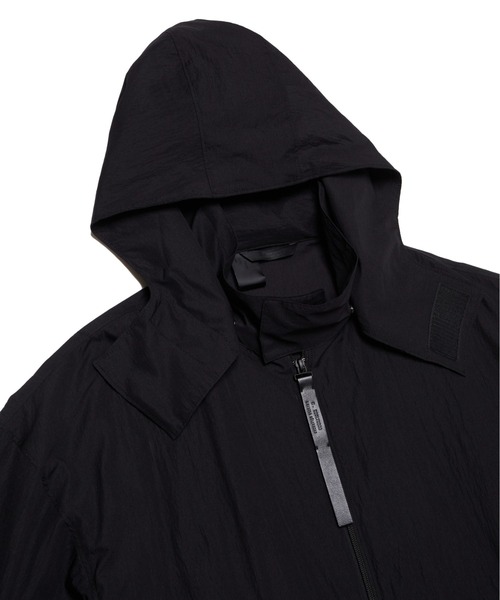 N.HOOLYWOOD（N.ハリウッド）の「SPRING2021 HOODED LONG COAT（モッズコート・メンズ・ブラック/カーキ/ライトグレー・38/36）」の7枚目の写真