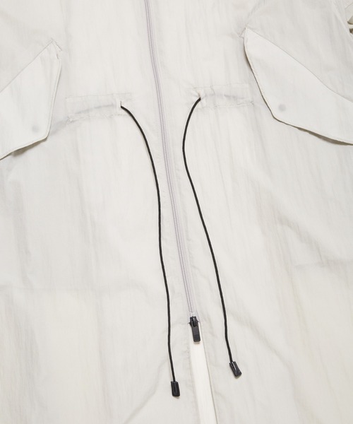 N.HOOLYWOOD（N.ハリウッド）の「SPRING2021 HOODED LONG COAT（モッズコート・メンズ・ブラック/カーキ/ライトグレー・38/36）」の13枚目の写真