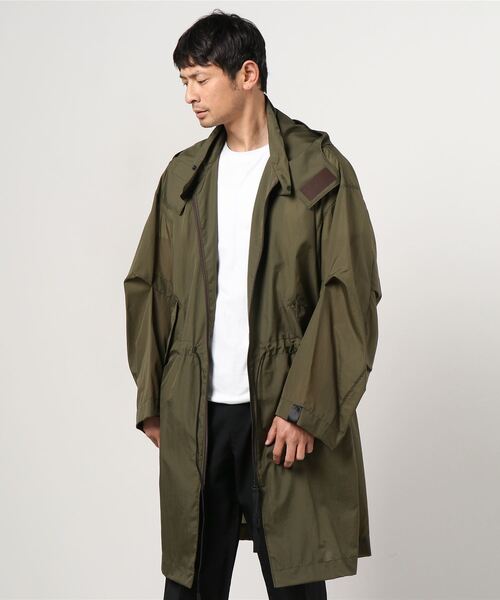 N.HOOLYWOOD（N.ハリウッド）の「SPRING2021 HOODED LONG COAT（モッズコート・メンズ・ブラック/カーキ/ライトグレー・38/36）」の21枚目の写真