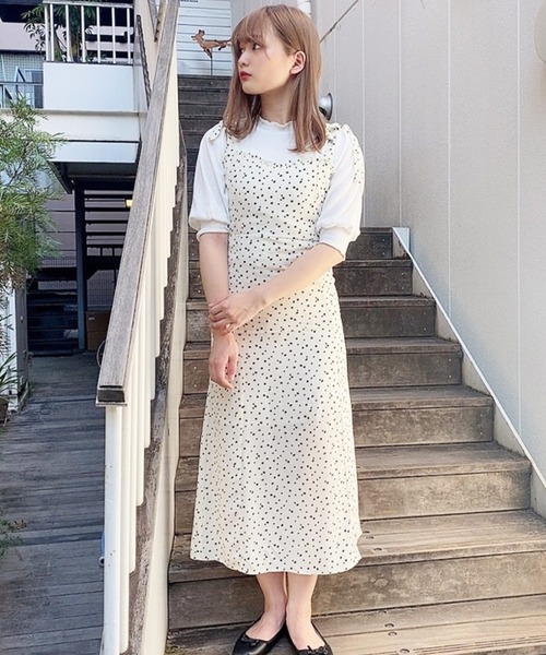 deicy♡さくらんぼ柄キャミワンピース deicy♡さくらんぼ柄キャミワンピース ワンピース