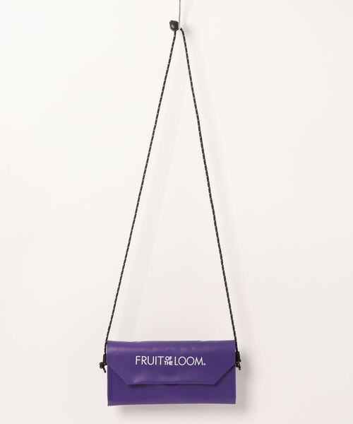 FRUIT OF THE LOOM(フルーツオブザルーム)の「★FRUIT OF THE LOOM★WELDER SACOCHE(ショルダーバッグ・レディース・パープル/イエロー/オレンジ/グリーン/ブラック・FREE)」の1枚目の写真