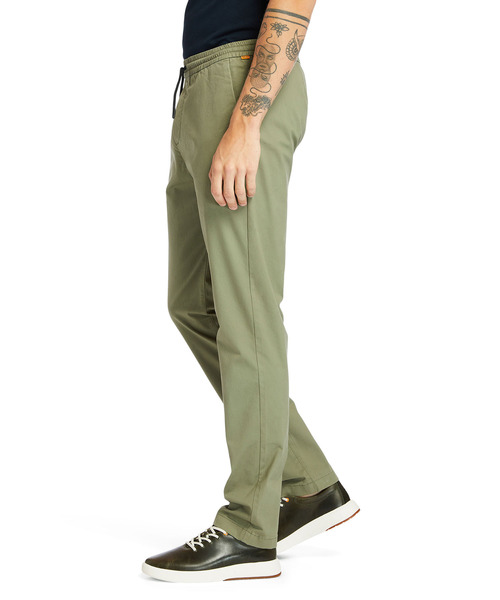 Timberland（ティンバーランド）の「メンズ ラベル レイク スリム テーパード ジョガー パンツ（その他パンツ・メンズ・ブラック・32inch/30inch/34inch/36inch/38inch/29inch）」の4枚目の写真