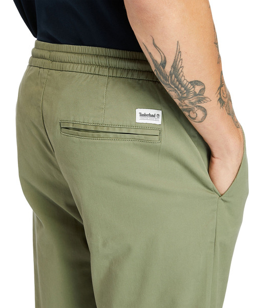 Timberland（ティンバーランド）の「メンズ ラベル レイク スリム テーパード ジョガー パンツ（その他パンツ・メンズ・ブラック・32inch/30inch/34inch/36inch/38inch/29inch）」の5枚目の写真