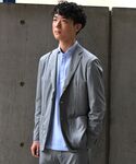 SHIPS | SHIPS: ジャガード ナイロン 2Bジャケット セットアップ対応(Tailored jacket)