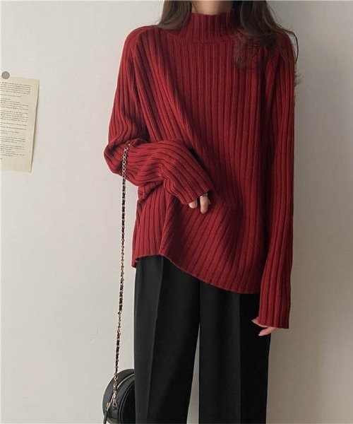 MAISON DE THERESE(メゾン ド テレーズ)の「2021春用 柔らかい快適なニット(ニット/セーター・レディース・ワイン/ブラウン系その他/アイボリー/ベージュ/ブラック/ブルー/グリーン・FREE)」の17枚目の写真