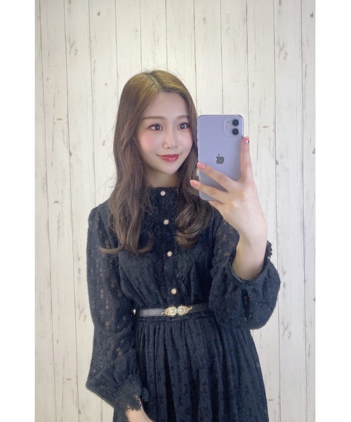 Clice de Paris(クリシェドゥパリス)の「K/総レースOP(ワンピース・レディース・アイボリー/ブラック・ONESIZE)」の6枚目の写真