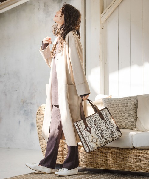 セール】ダンボールスウェードコート（その他アウター）｜BAYFLOW  