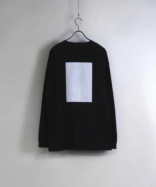 Confirm(コンファーム)の「Confirm / コンファーム ガールズイラストビッグシルエットロンT(Tシャツ/カットソー・メンズ・ブラック/ホワイト/チャコールグレー/アイボリー/サックスブルー/ミント・M/L)」の1枚目の写真