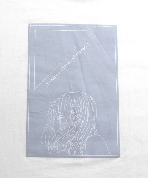 Confirm(コンファーム)の「Confirm / コンファーム ガールズイラストビッグシルエットロンT(Tシャツ/カットソー・メンズ・ブラック/ホワイト/チャコールグレー/アイボリー/サックスブルー/ミント・M/L)」の9枚目の写真